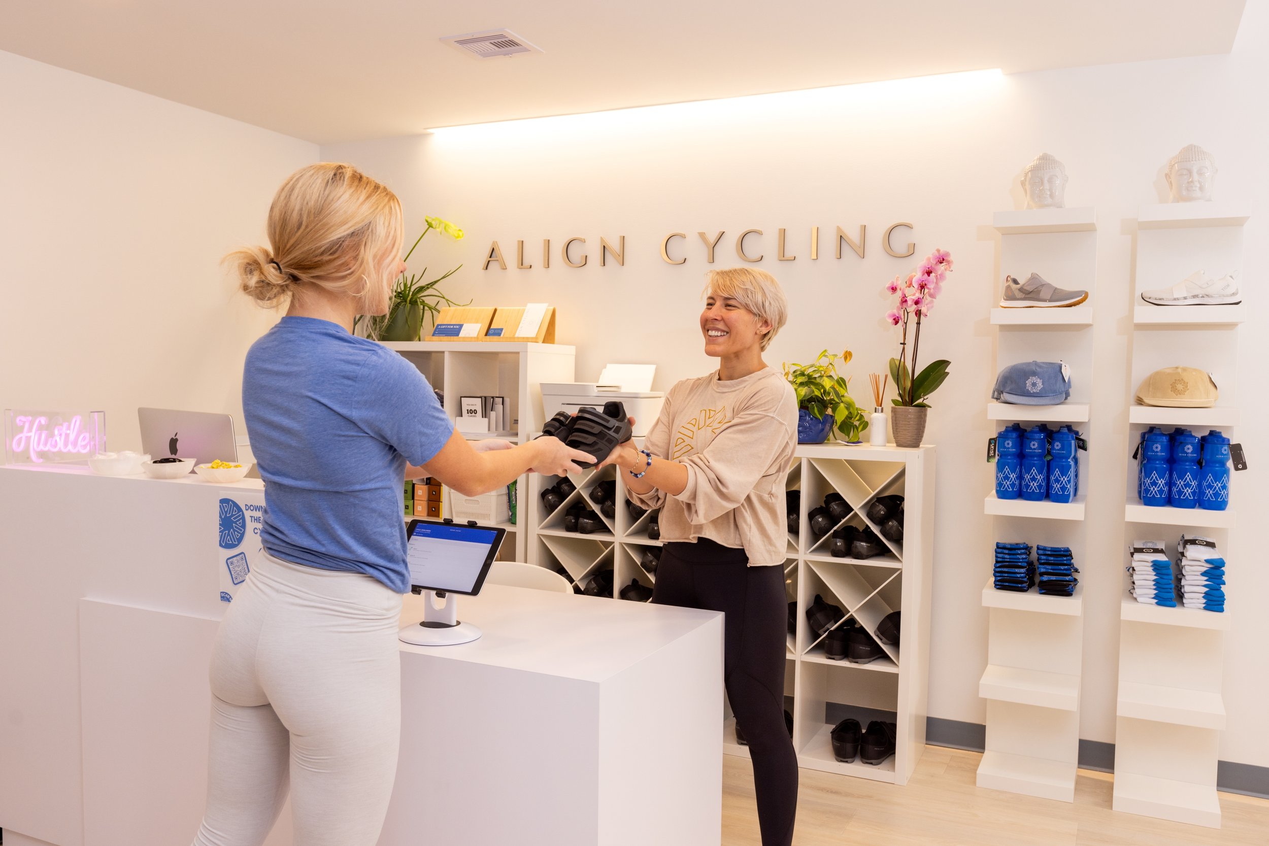 Align Cycling retail space