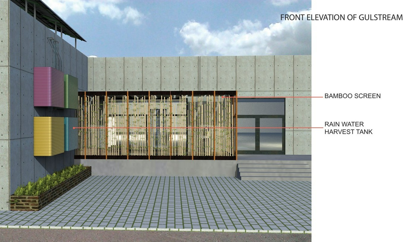 Front elevation — Gulfstream